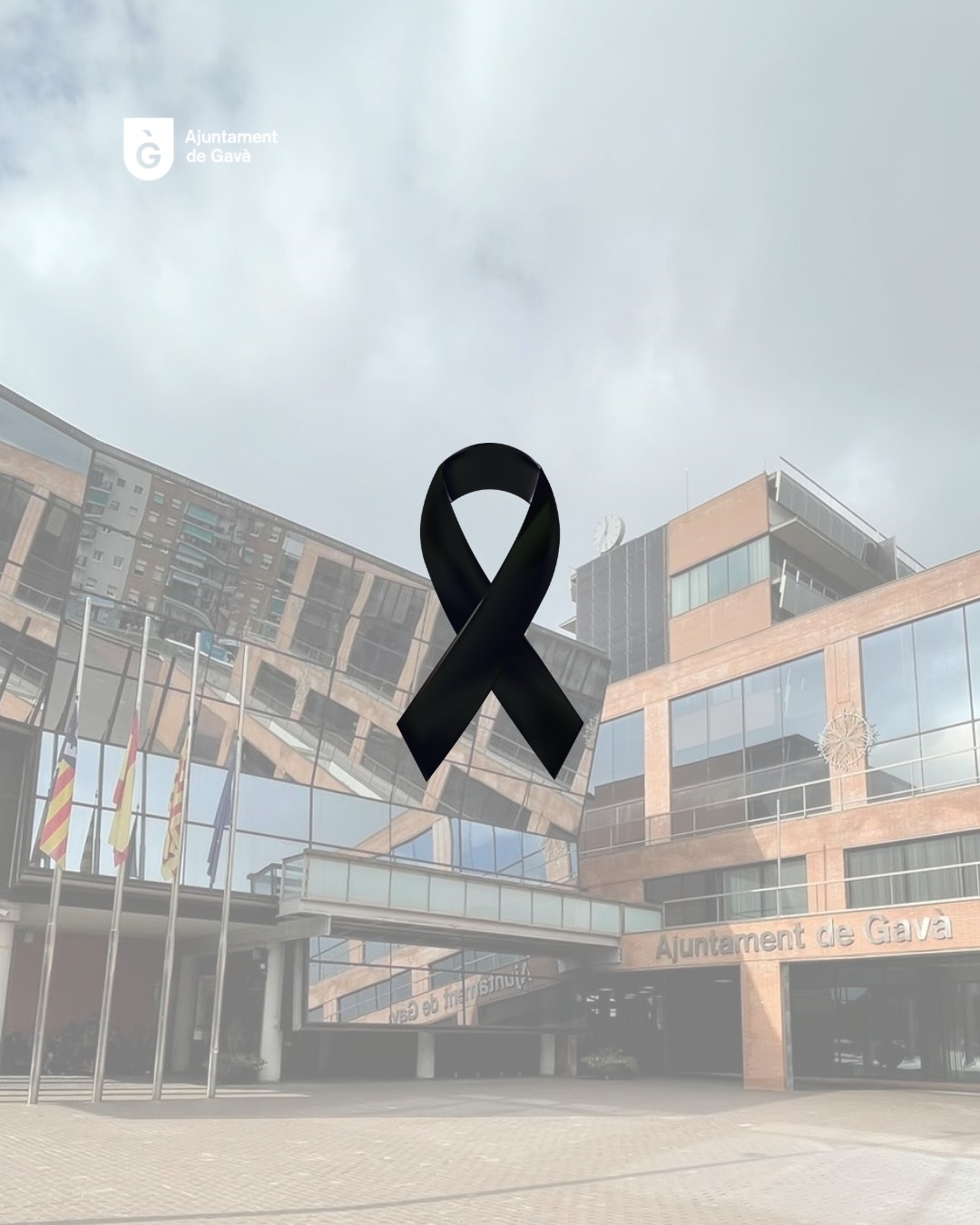 Gavà se suma al dol oficial per les víctimes de l’accident ferroviari d’Urda (Toledo)